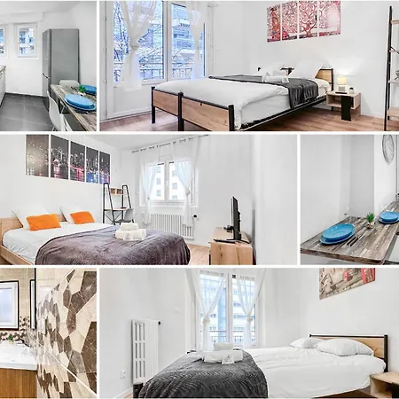 Vendégház Coloc Pasteur - Belle Colocation De 3 - Hypercentre - Proche Gare Et Tram - Wifi Gratuit *
