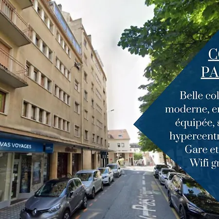 Vendégház Coloc Pasteur - Belle Colocation De 3 - Hypercentre - Proche Gare Et Tram - Wifi Gratuit Annemasse
