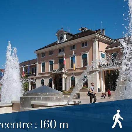 Vendégház Coloc Pasteur - Belle Colocation De 3 - Hypercentre - Proche Gare Et Tram - Wifi Gratuit Annemasse